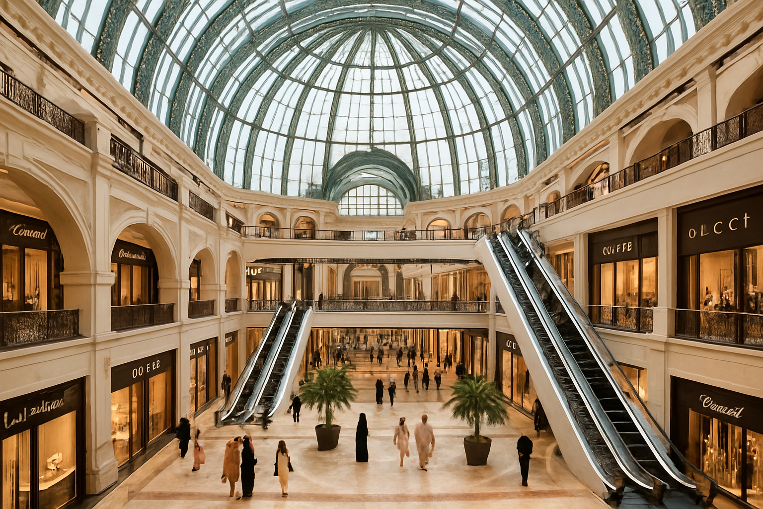 Luxury Shopping Mall in Dubai